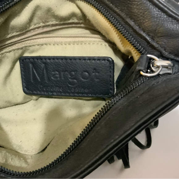 Margot black fringed crossbody - Picture 8 of 10